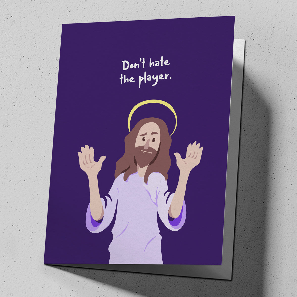 Funny greeting card for Christmas birthdays, reading "Baller." — FML