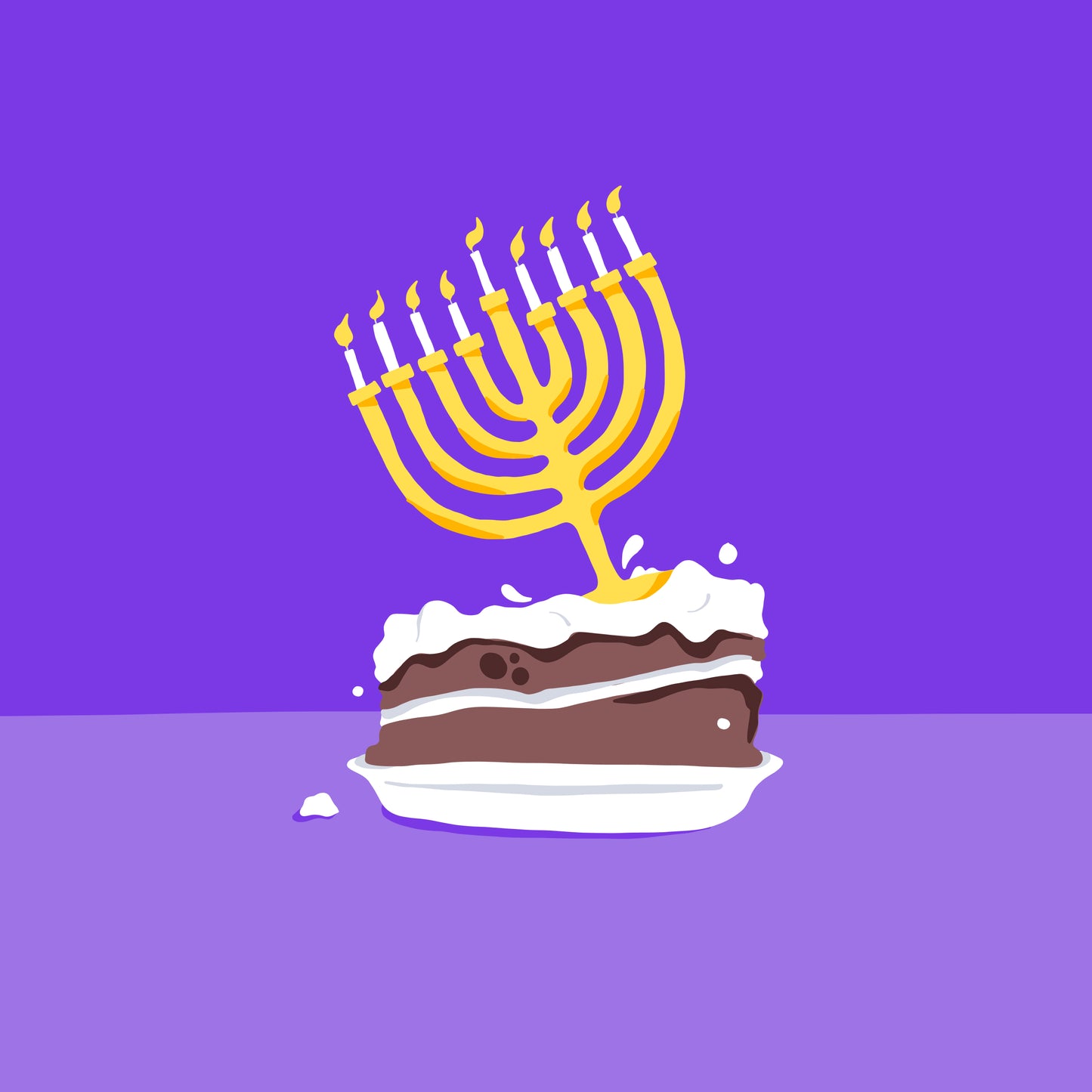 Hanukkah, Menorah