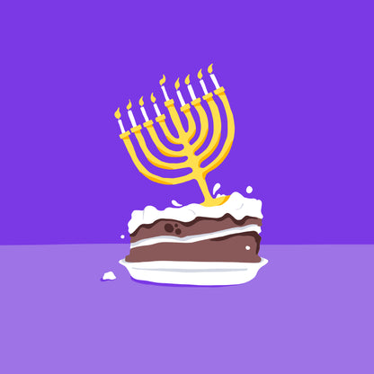 Hanukkah, Menorah