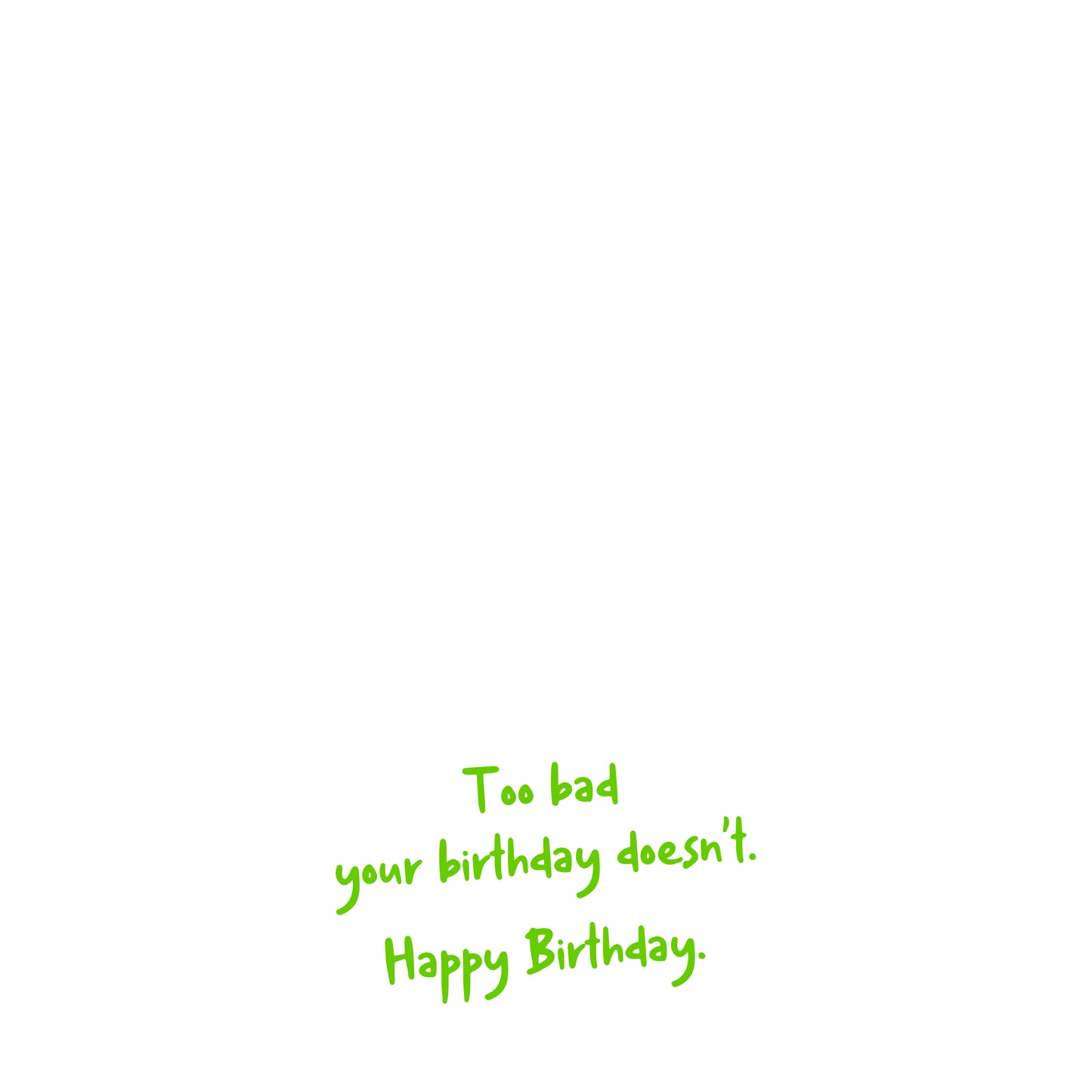 Bad Bday, Aging
