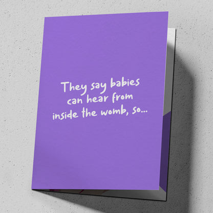 Pregnant, Listen