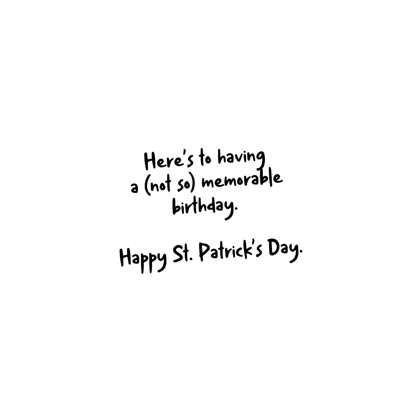 St. Patricks, Black