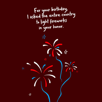 4th, Fireworks
